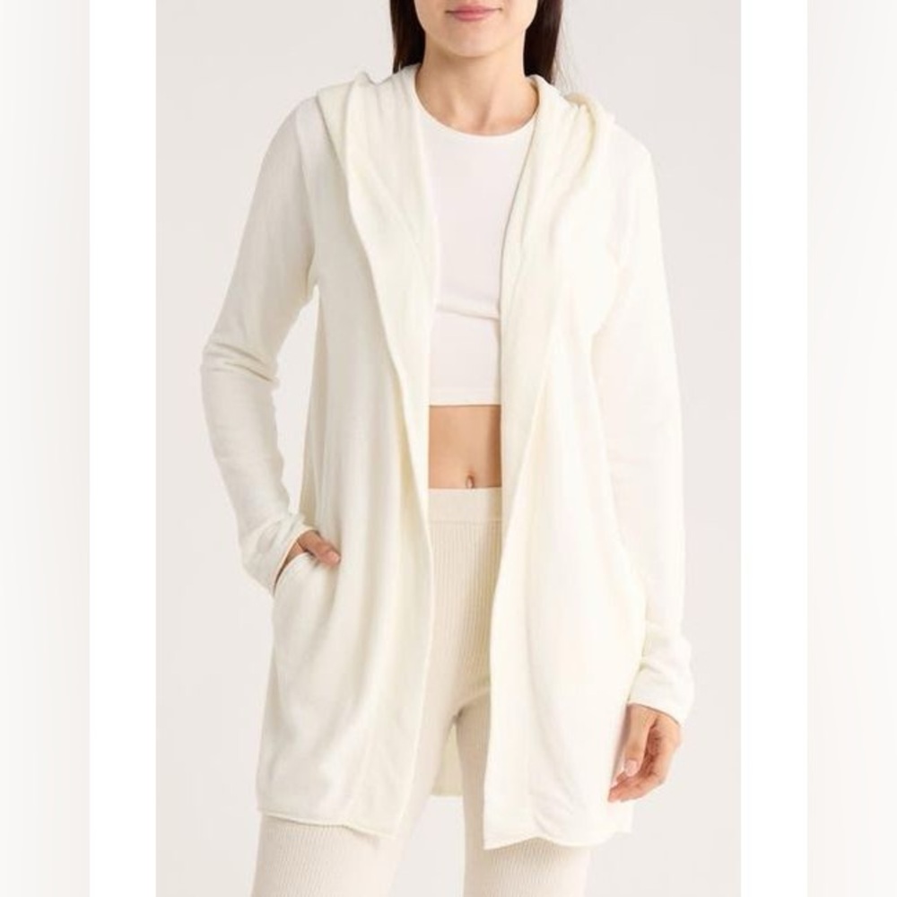 Barefoot Dreams CozyChic Ultra Lite Hooded Cardigan